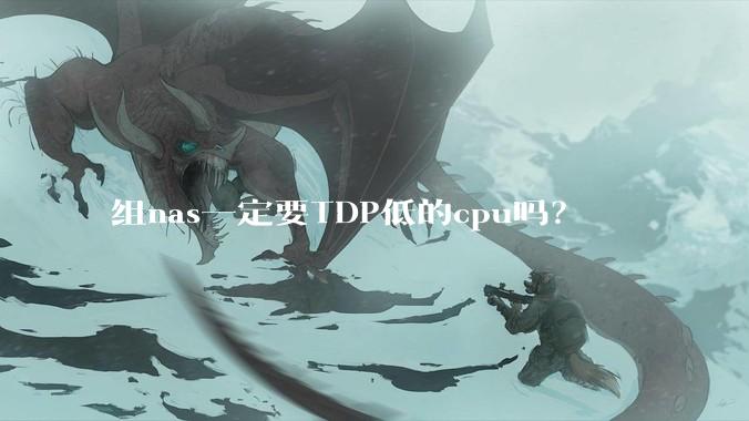 组nas一定要TDP低的cpu吗？