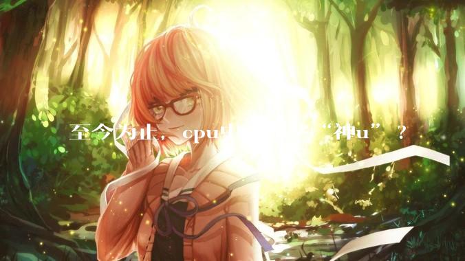 至今为止，cpu中有哪些“神u”?